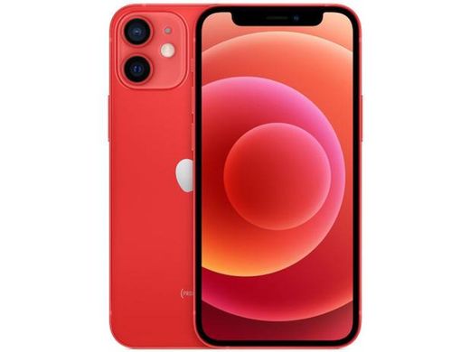 iPhone 12 Mini Apple 64GB (PRODUCT)RED 5,4” - Câm. Dupla 12M