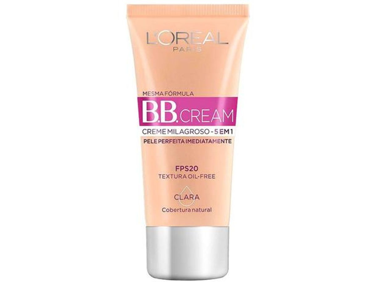 Fashion BB Cream 5 em 1 FPS20 Loreal Paris - Cor Clara 30ml

