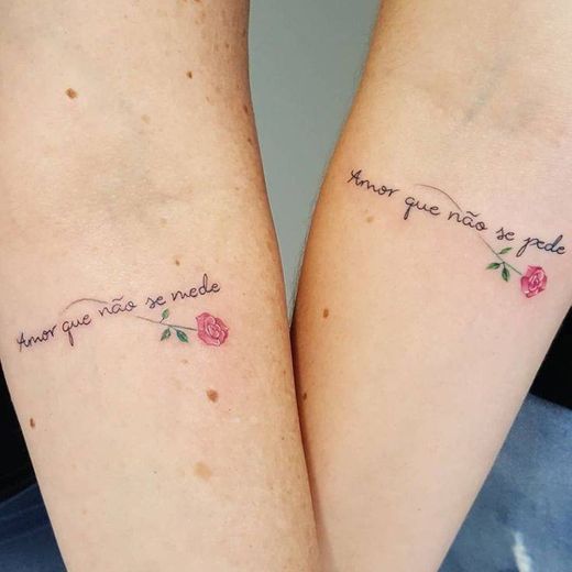 Tattoo mãe e filha 