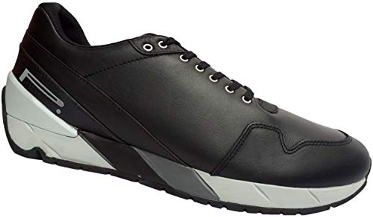 Moda Pirelli Derry - 14 Zapatillas de Deporte de Cuero para Hombre