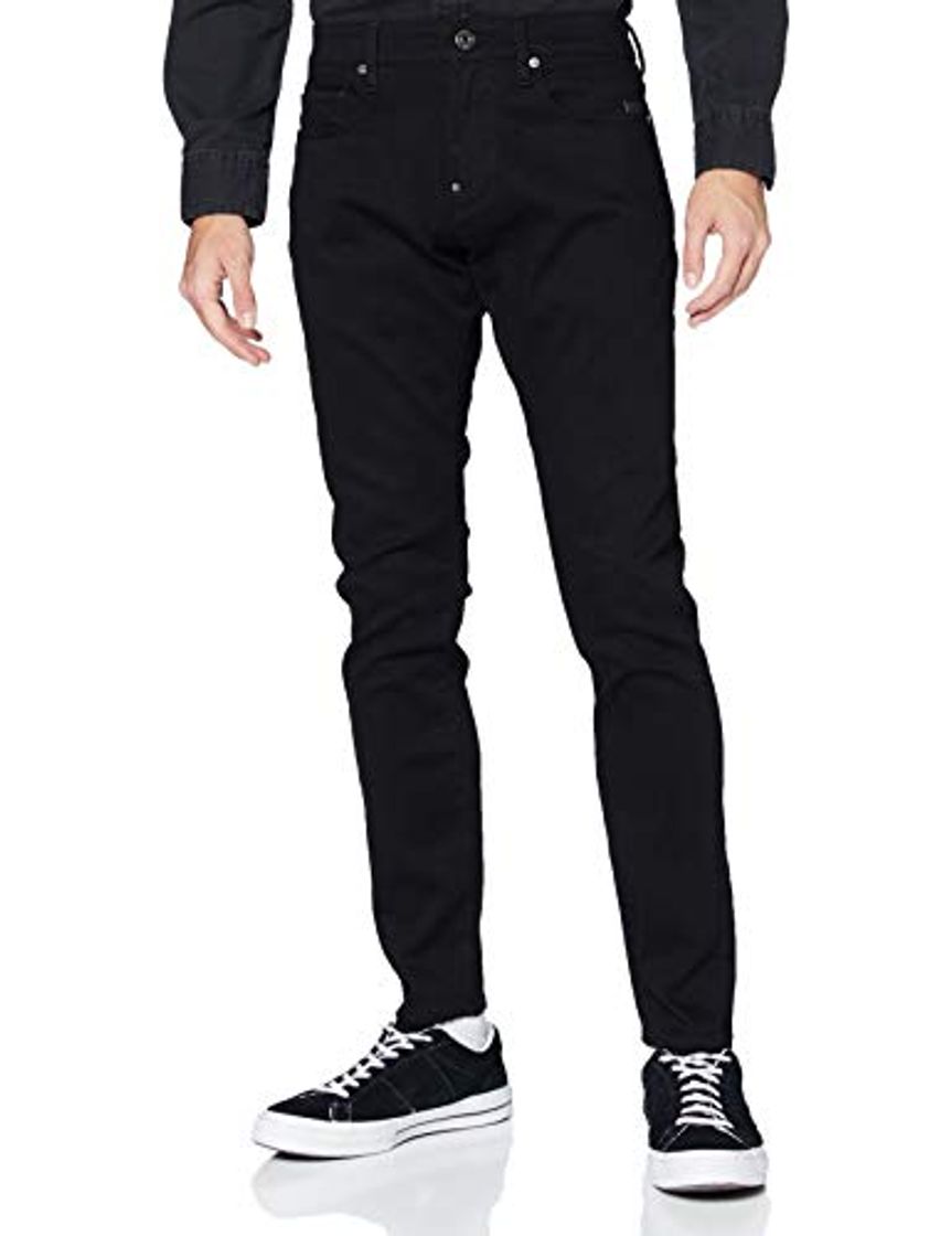 Moda G-STAR RAW Revend Skinny Vaqueros, Pitch Black B964-a810, 27W