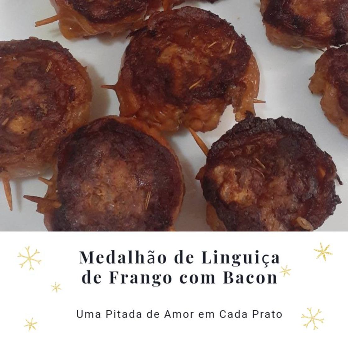 Fashion Medalhão de Linguiça de Frango 