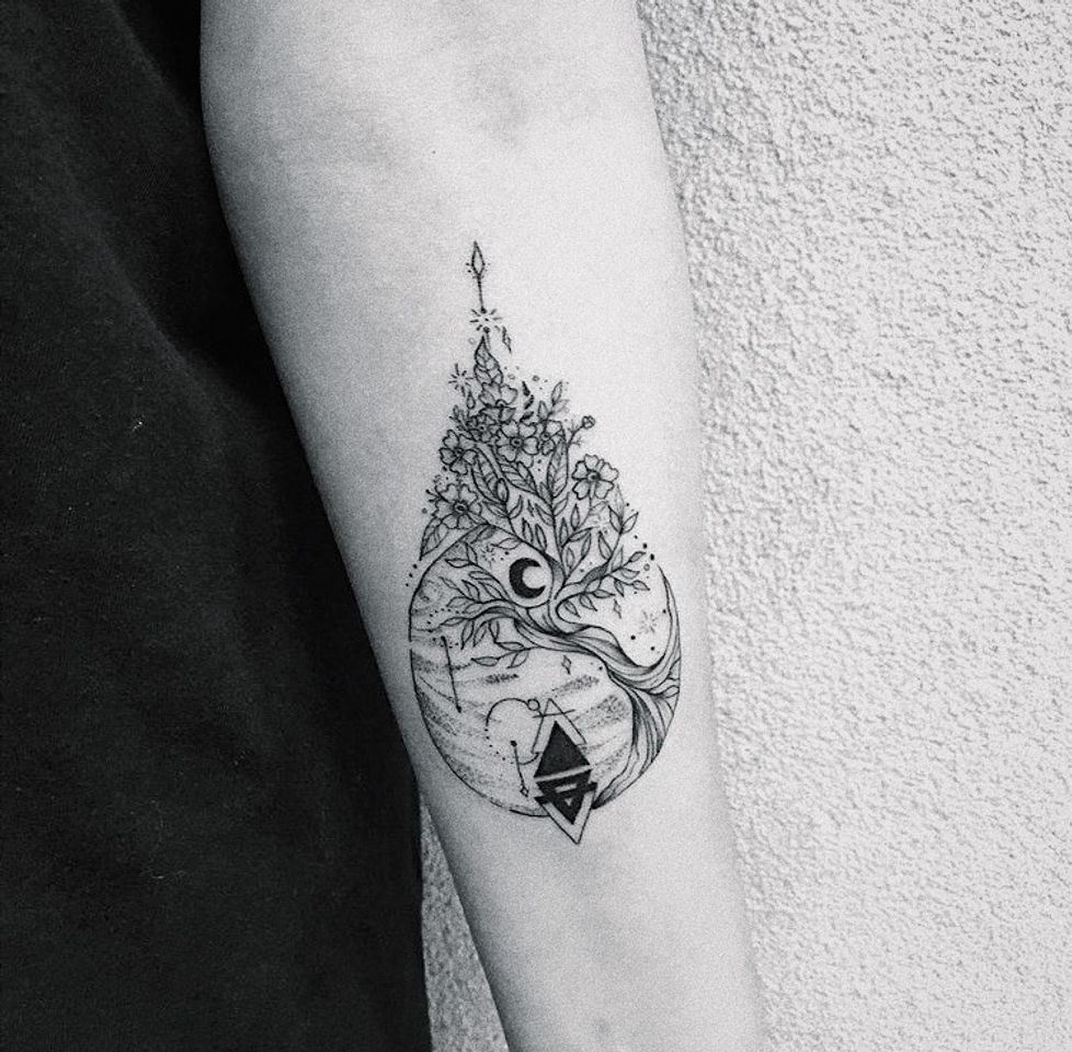 Moda Minha tatto árvore