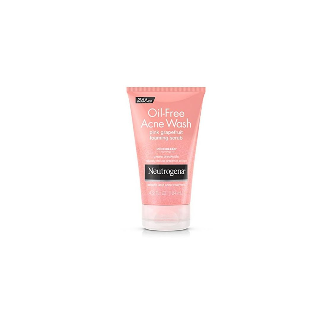 Belleza Neutrogena Oil-Free Acne Wash Foaming Scrub Pink Grapefruit 124 ml