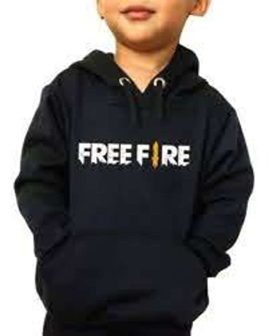 Fashion Blusa infantil do free fire 