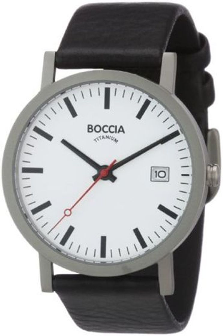 Productos Boccia Reloj Analógico de Cuarzo para Hombre con Correa de Piel –