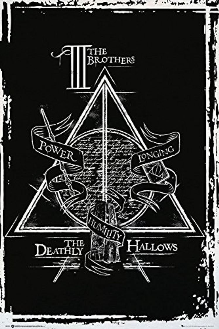 Product GB Eye Ltd, Harry Potter, Deathly Hallows Graphic, Maxi Poster,