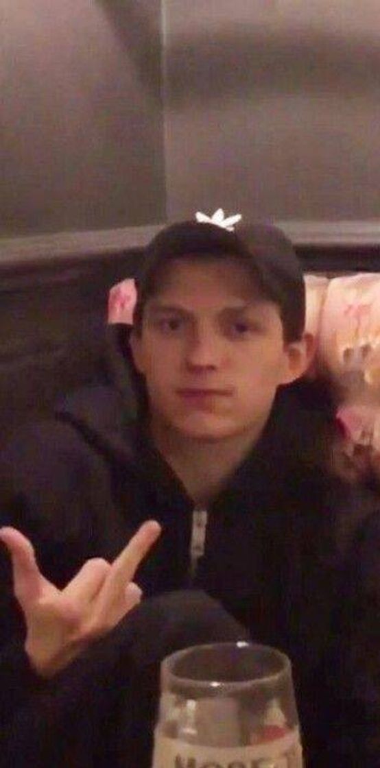 Fashion Foto rara de tom holland 