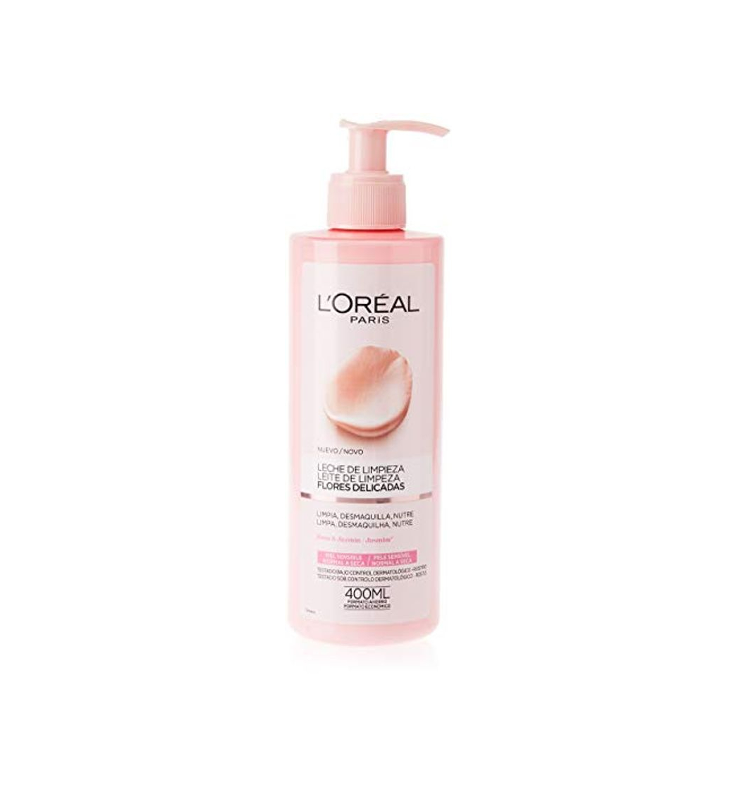 Beauty L'Oreal Paris Dermo Expertise Flores Delicadas Leche de Limpieza Piel Sensible