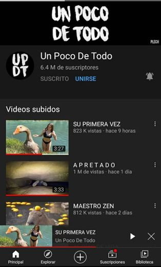 SU PRIMERA VEZ - YouTube