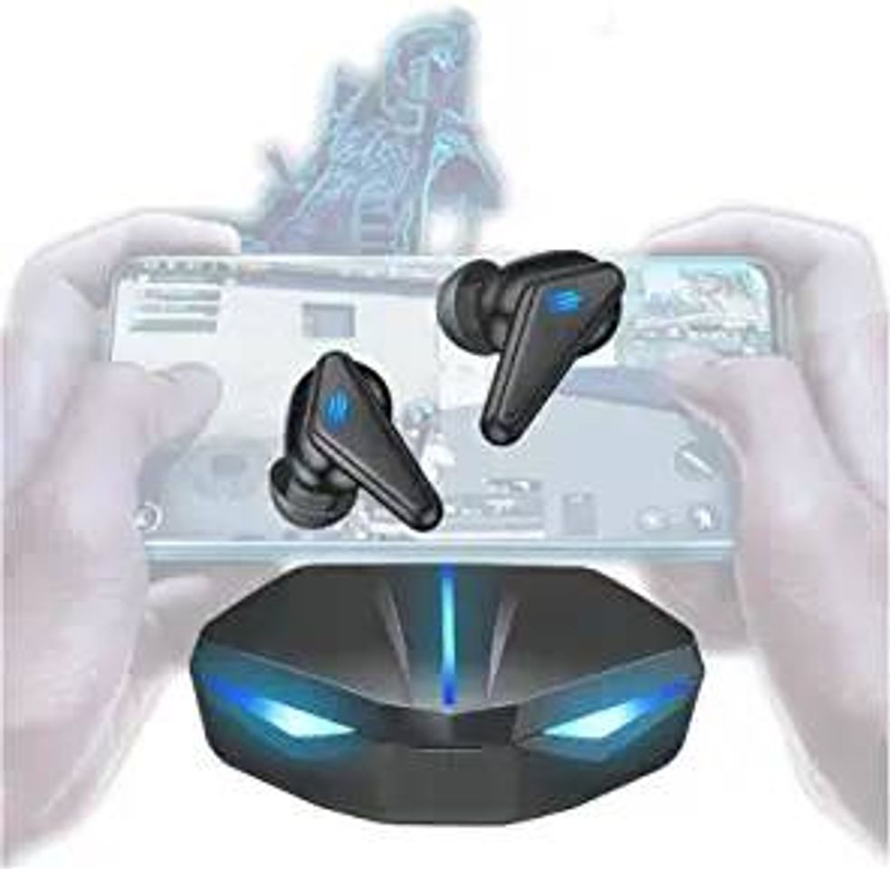 Moda Patrocinados
Earbuds de Jogos, Fone sem fio Gamer JINGQII Fo