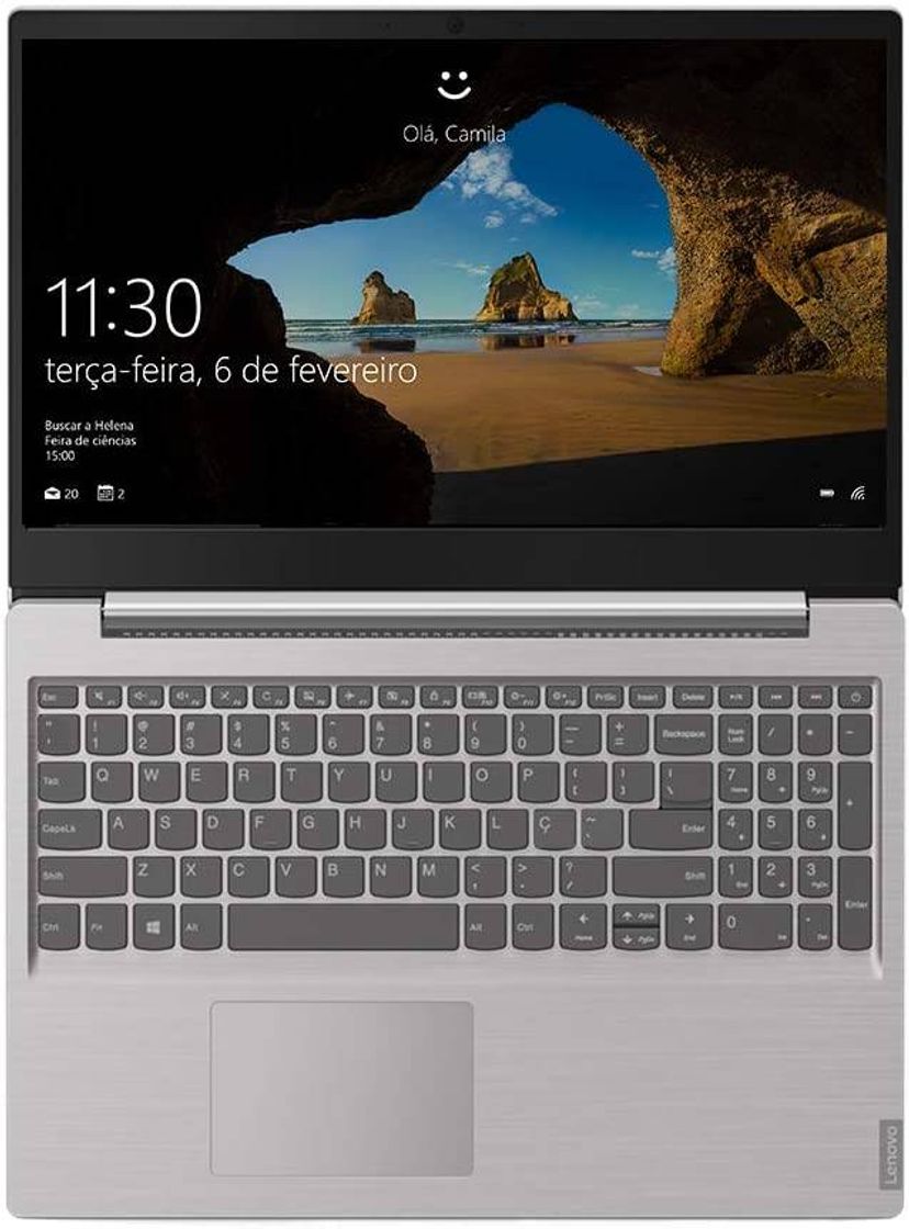 Moda Notebook Lenovo Ultrafino ideapad S145 i3-1005G1, 4GB 1TB Wi