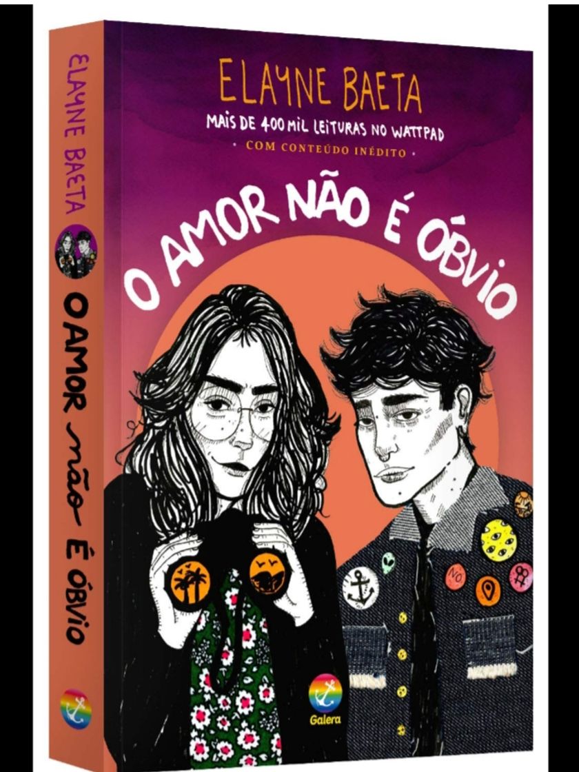 Book O AMOR NÃO É ÓBVIO - ELAYNE BAETA