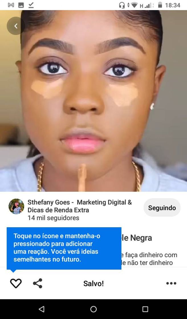 Moda Assista esse video e veja como é fácil iniciar uma make. 