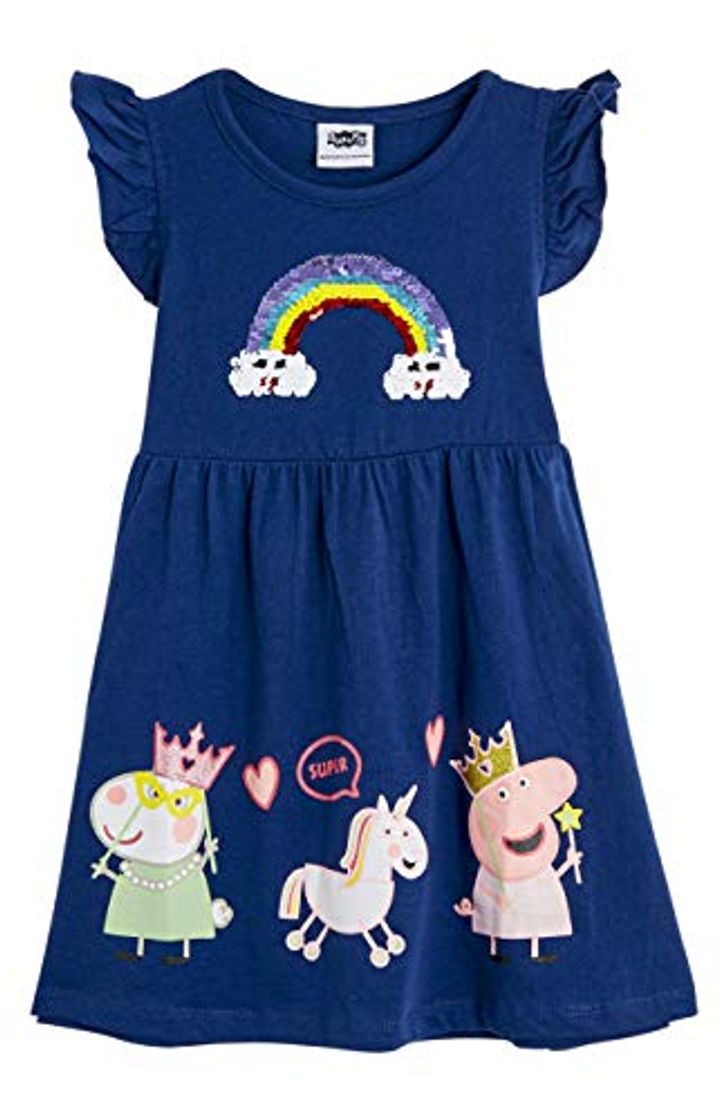 Fashion Peppa Pig Vestido para Niñas Verano