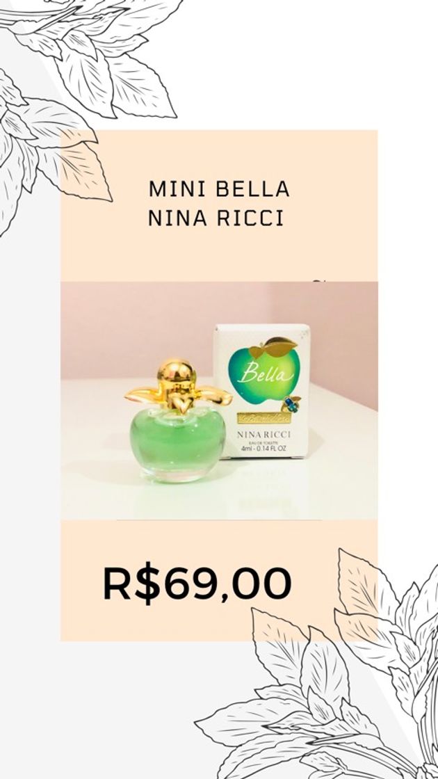 Moda Mini Bella Nina Ricci 