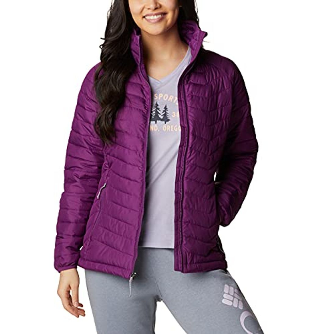 Moda Columbia Powder Lite Chaqueta para Mujer, Lila