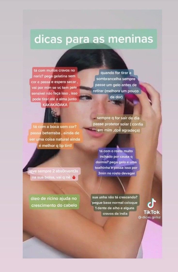 Social Dicas de skin care