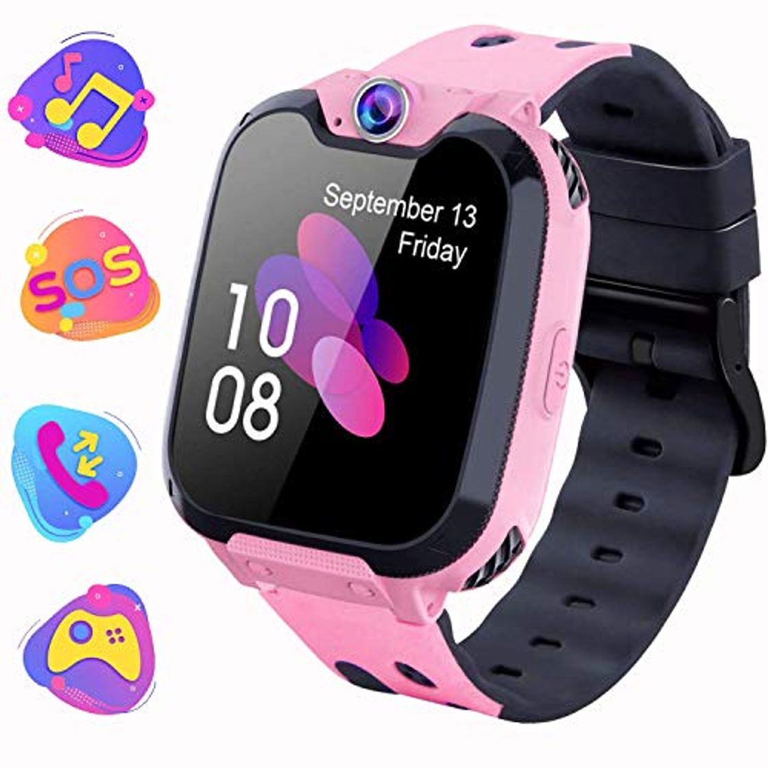 Electrónica Smartwatch para Niños con Juegos MP3 - Reloj Inteligente Pulsera con 2