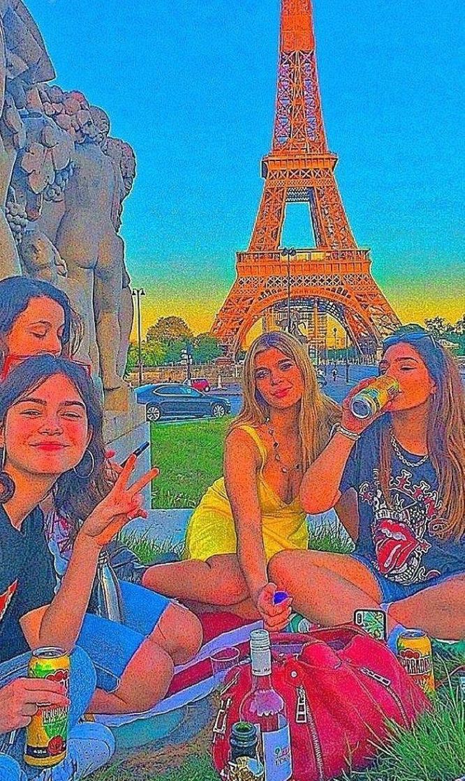 Fashion Amigas indie em Paris⚡