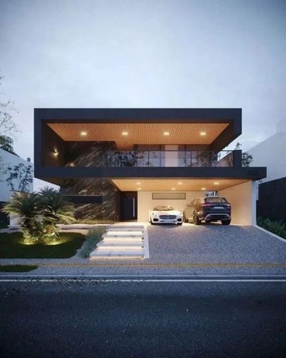 Black Modern House 