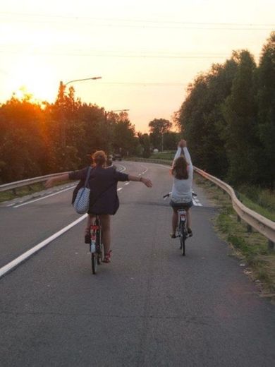 🌜bike with friend🌜