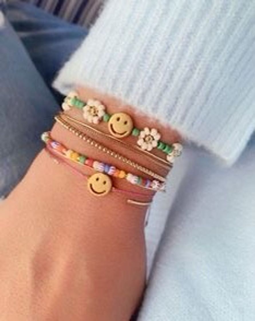 Moda Mix de pulseiras summer