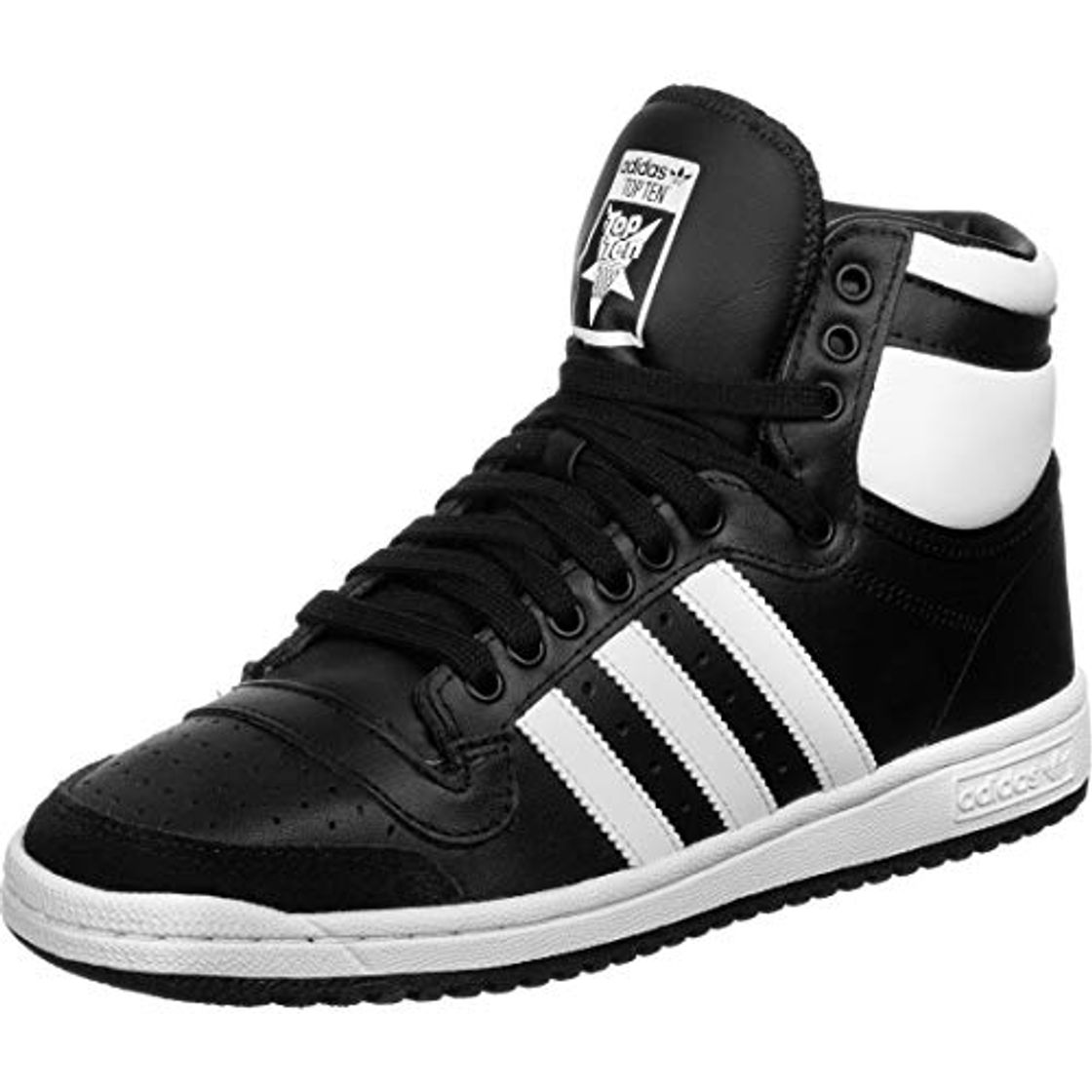 Moda adidas Top Ten HI, Zapatillas de Running Hombre, Core Black FTWR White