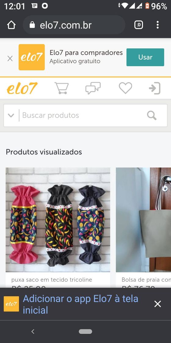 Fashion Elo7 - compras 