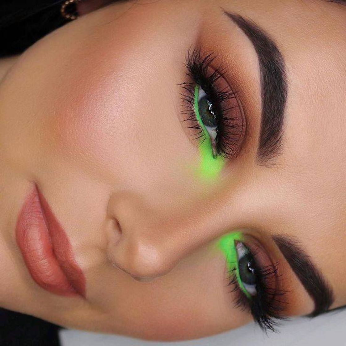 Fashion Make verde Neon