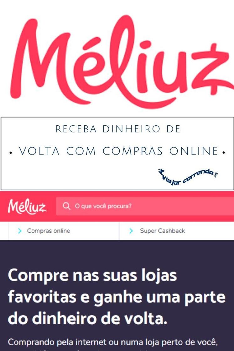 Fashion Méliuz: descontos em lojas e cashback.