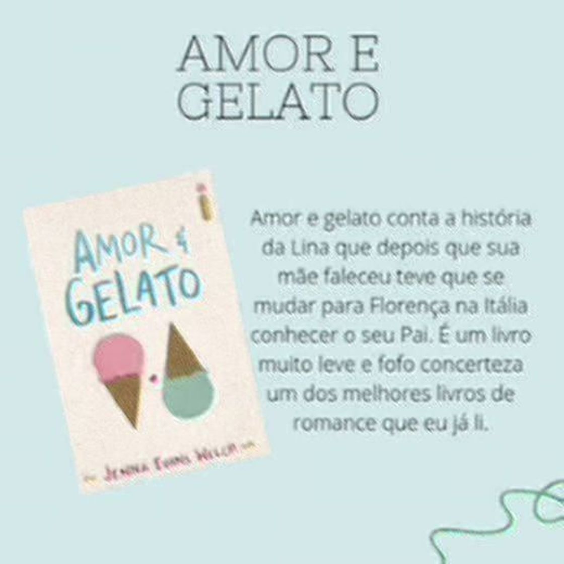 Book Amor & Gelato