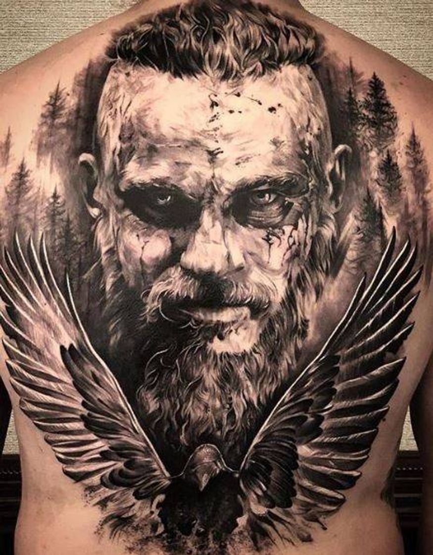 Moda Tatoo Ragnar Lodbrok