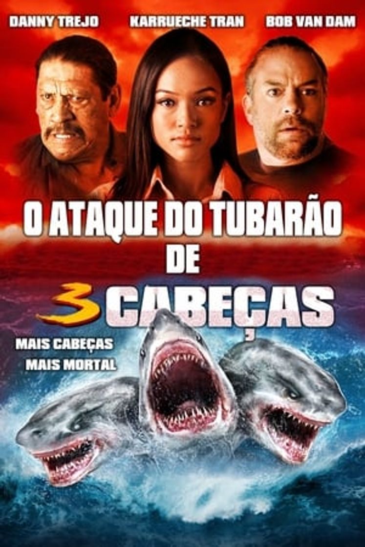 Movie El ataque del tiburón de tres cabezas