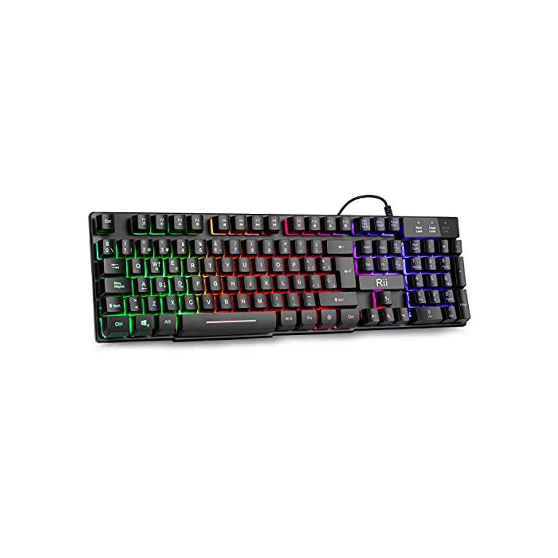 Electrónica Rii RK100+ Novedoso Teclado USB Retroiluminado