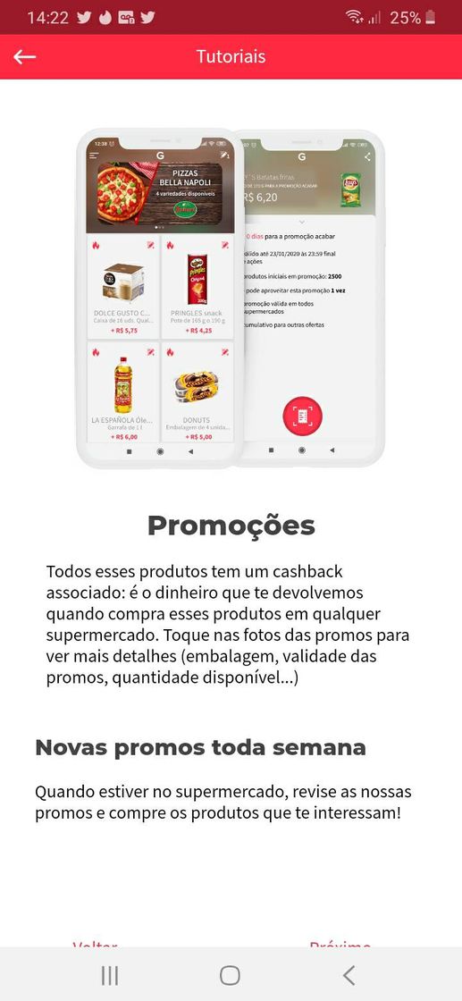 App Gelt app Cash back en compras de supermercados Argentinos