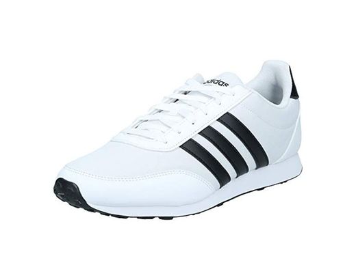 Adidas V Racer 2.0, Zapatillas de Deporte Hombre, Blanco
