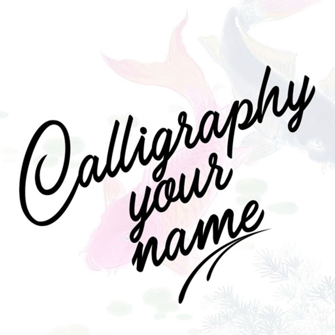 App Calligraphy Name