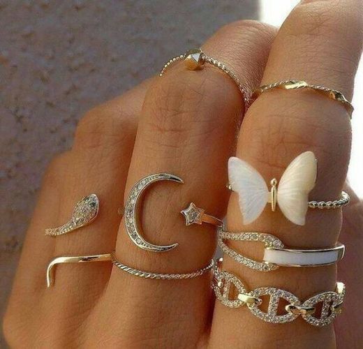  beautiful rings