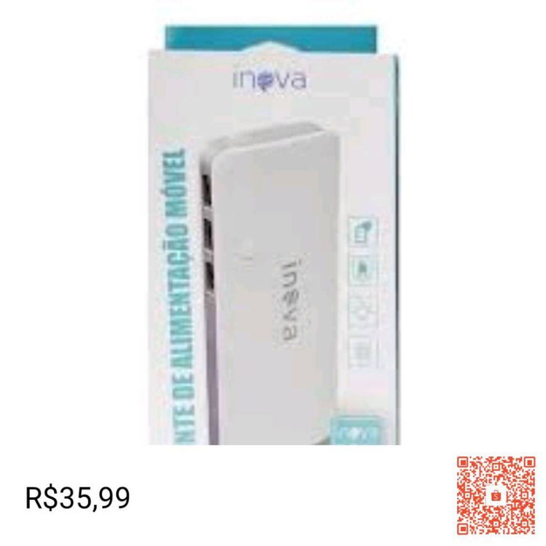 Social Carregador portátil 