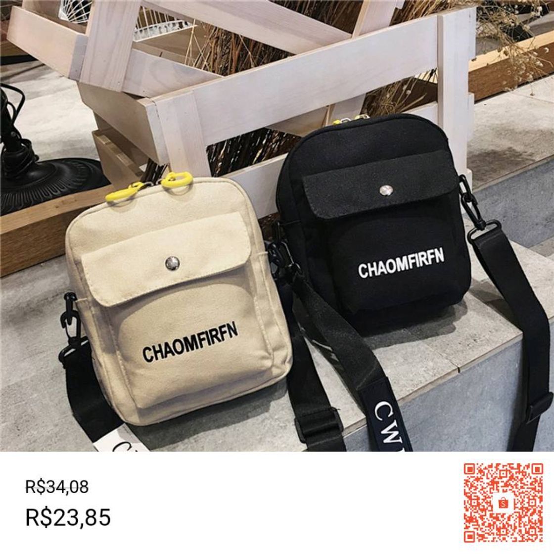 Social Bolsa de ombro 