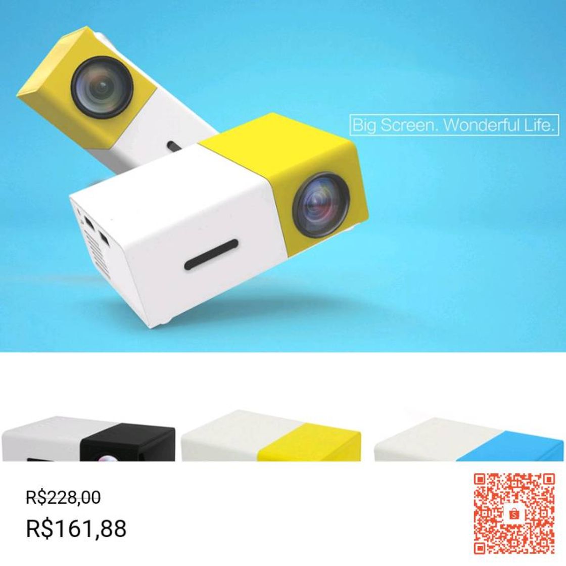 Social Mini projetor 