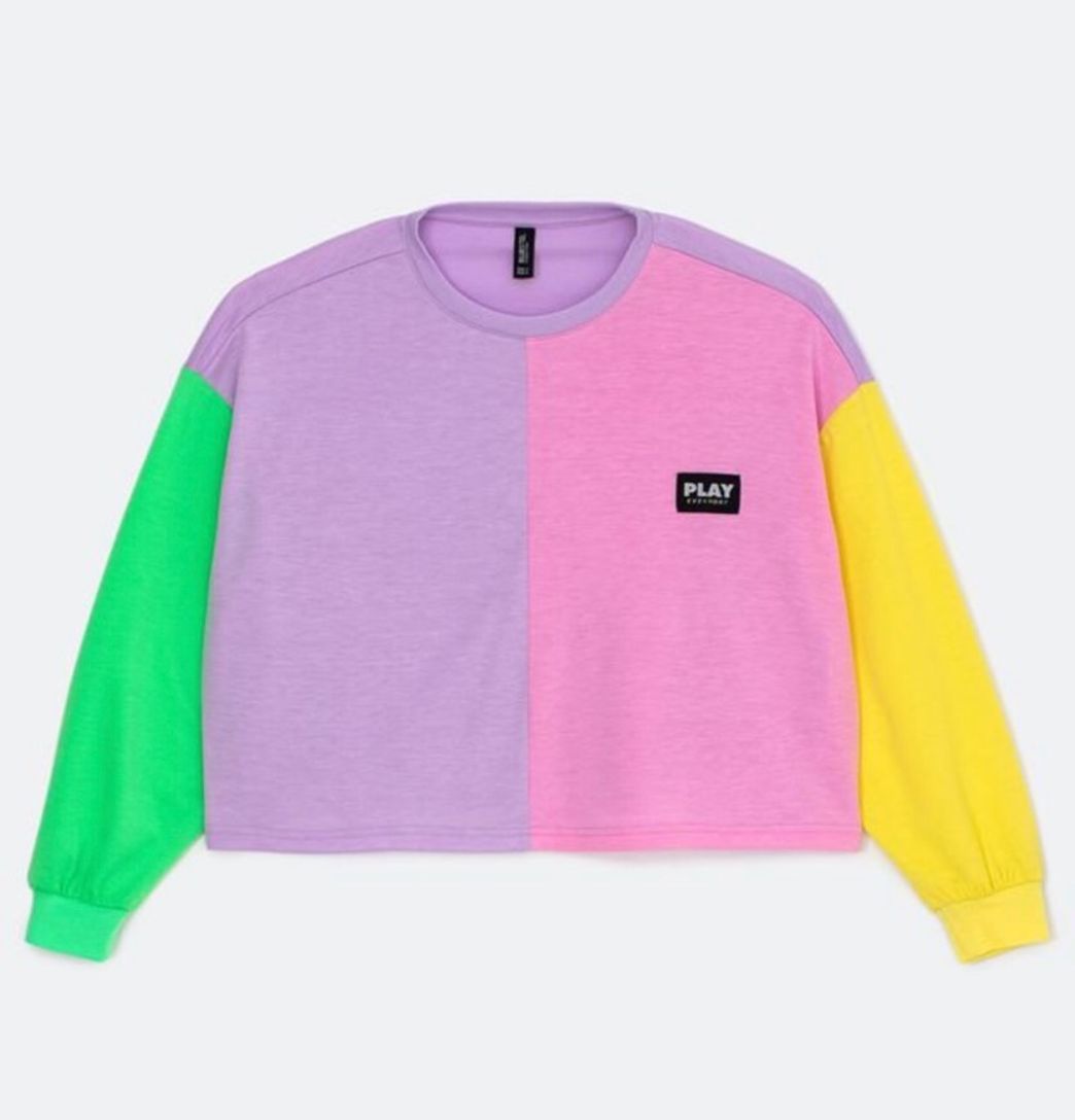 Fashion rainbow shaped sweatshirt💖💜💙💛