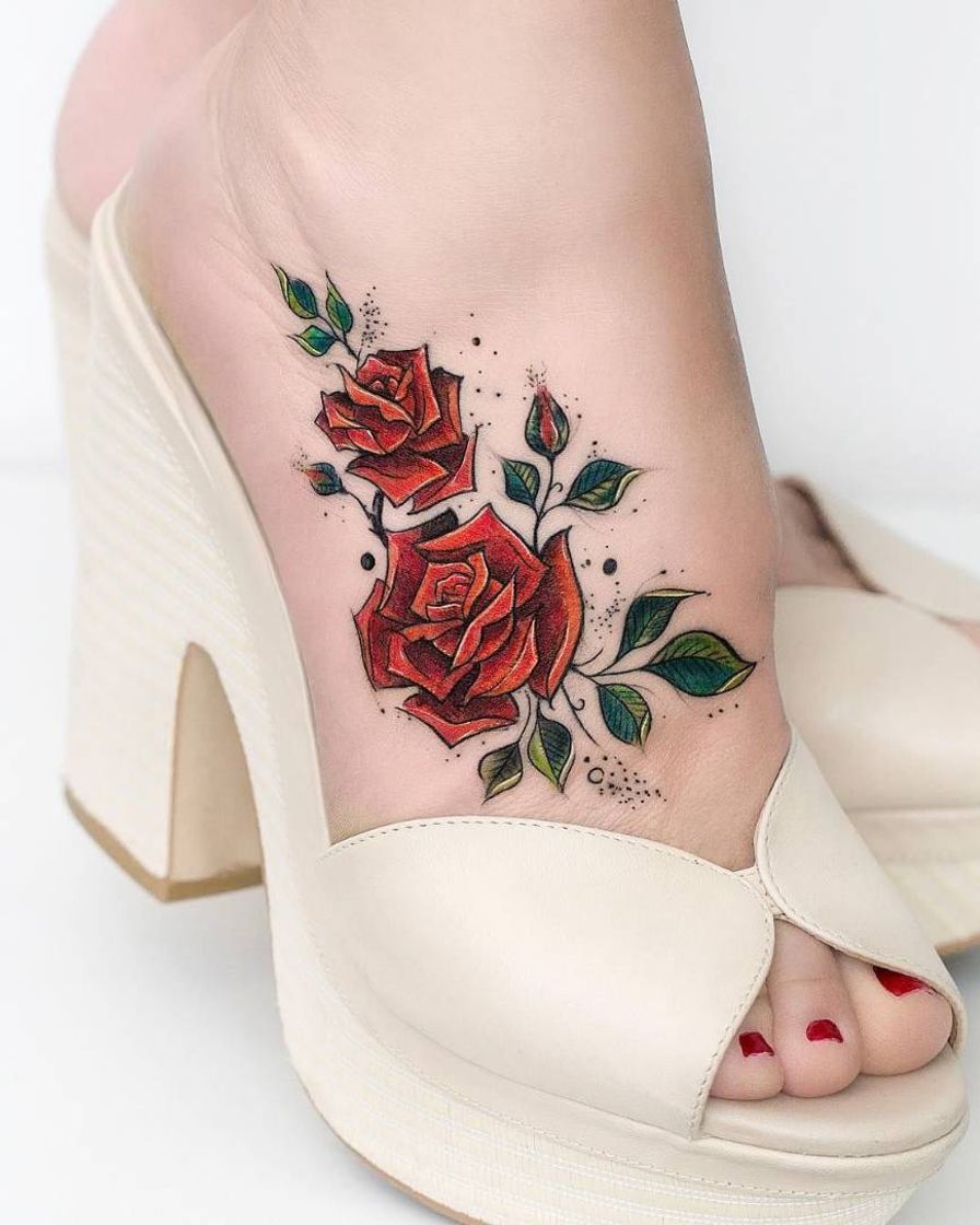 Moda Tatuagem de rosas!