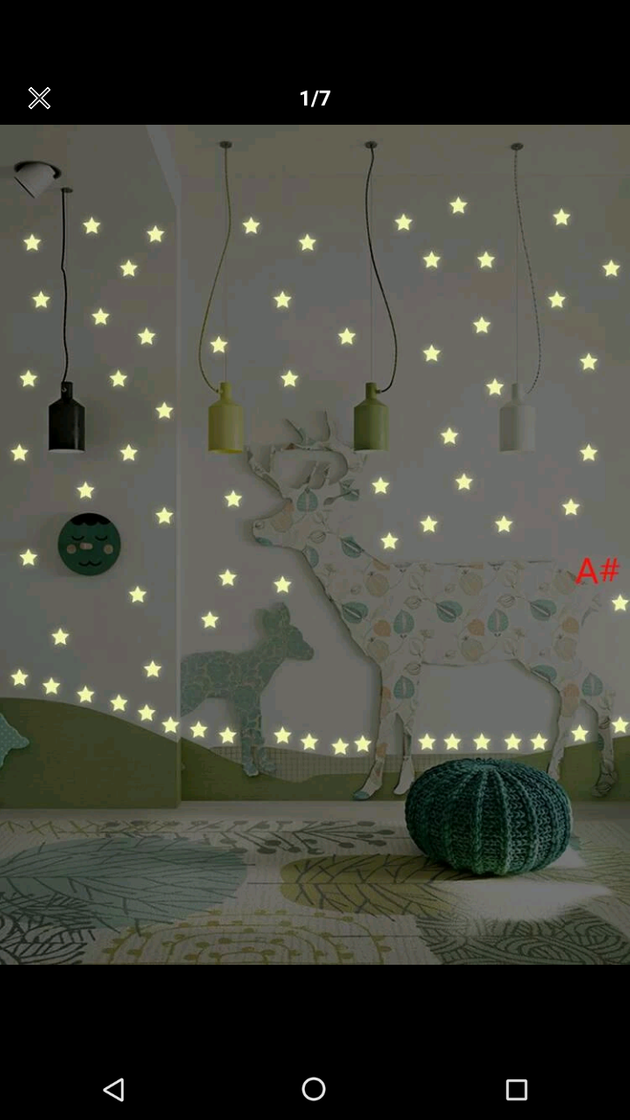 Social Colar em camadas Decoração estrelas