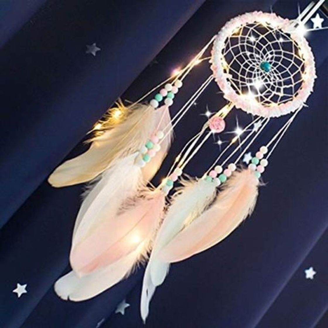 Moda BDWS Atrapasueños Mini Dreamcatcher pingente ofício sonho indiano Net Saco de Carro decoração do Vento sinos Carro casa Parede pendurado decoração presentes China as Shows