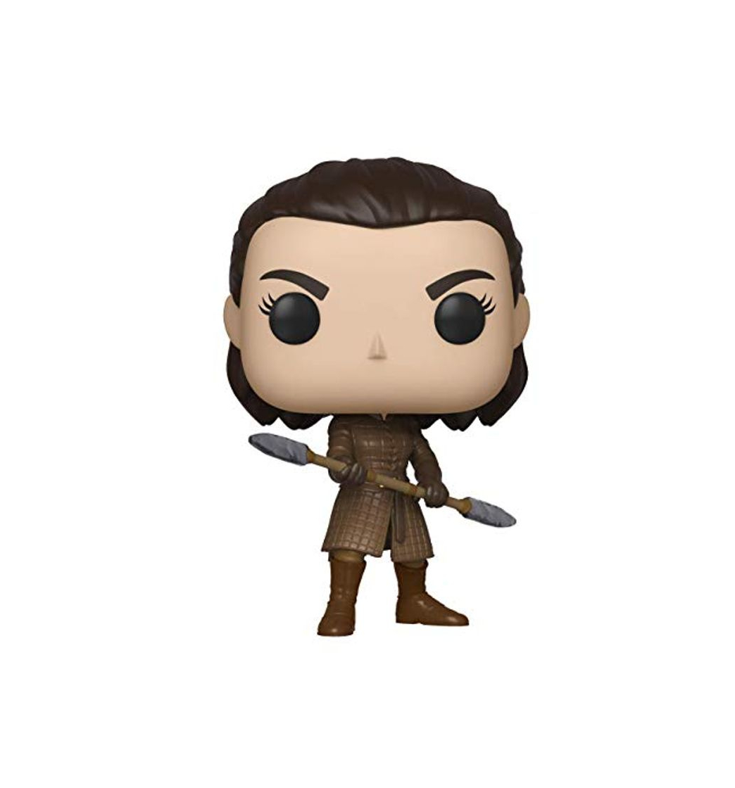 Game Funko Pop TV: Game of Thrones-Arya w/Two Headed Spear Figura Coleccionable, Multicolor