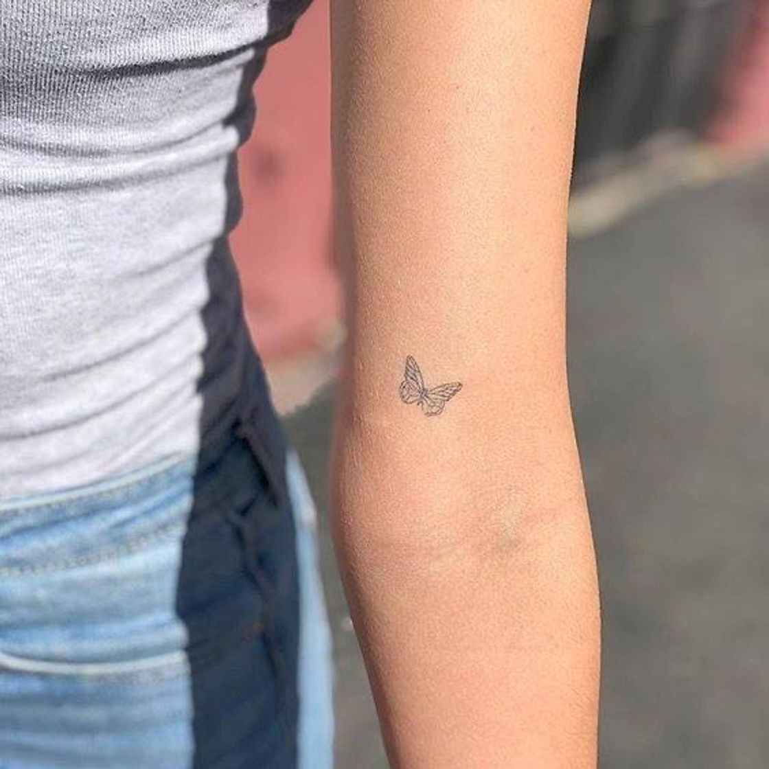 Fashion butterfly tattoo 🦋