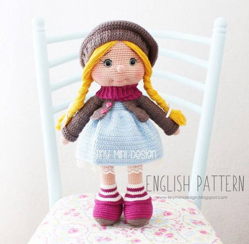 Fashion Boneca amigurumi