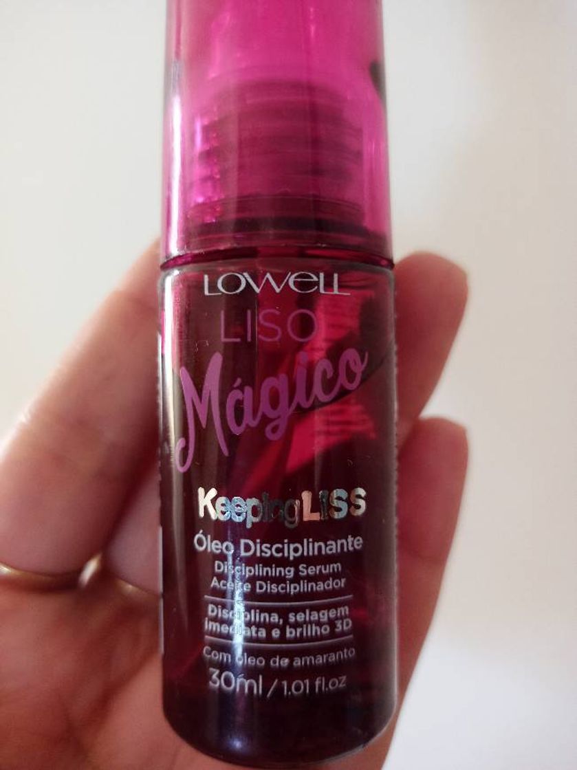 Producto Óleo Lowell Keeping Liss Liso Mágico Capilar 